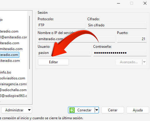 FTP - WinScp- Streaming